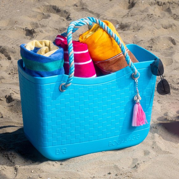 BocaBagg (Aqua) Large EVA Tote Bag-Like Bogg Bag - Picture 5 of 5